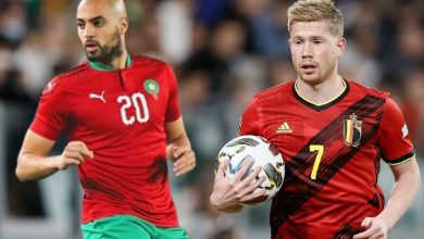 صورة موعد مباراة المغرب و بلجيكا في كأس العالم 2022 والقنوات الناقلة
